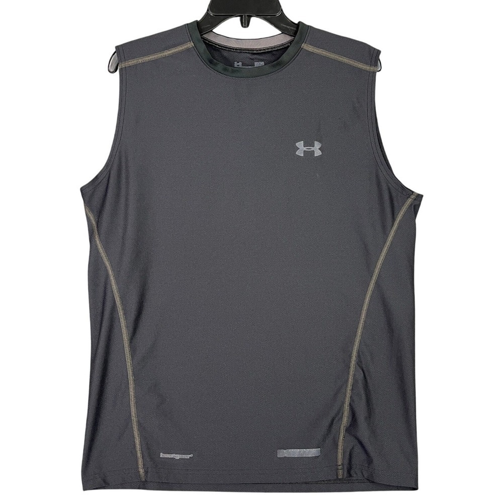 Under Armour HeatGear Sleeveless Training Shirt Mens Medium Athletic‎ Tank Top